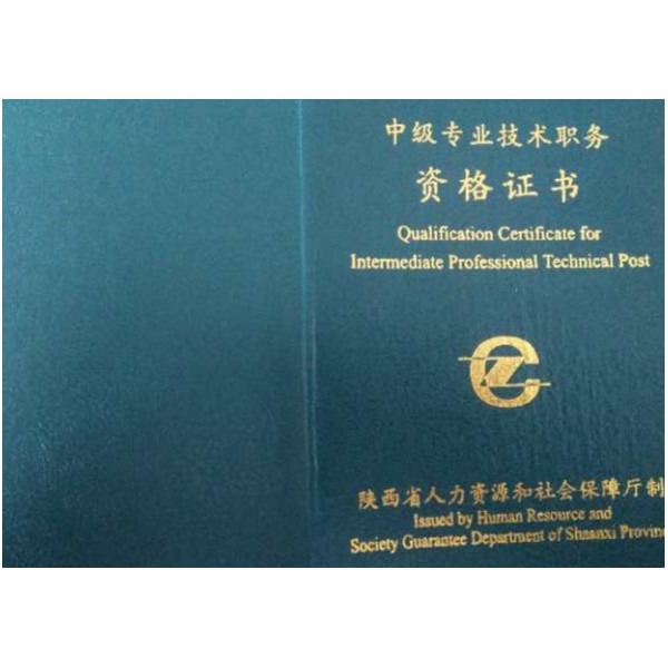 2020年陜西省中高級工程師職稱評定條