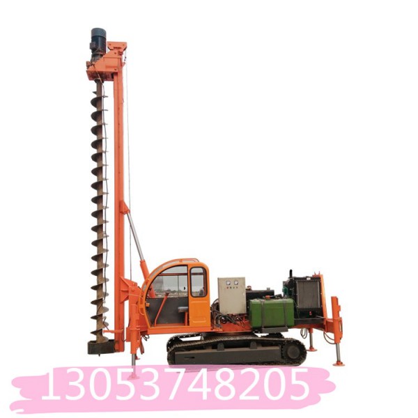 履帶地基打樁機(jī) 履帶式鉆孔機(jī) 螺旋鉆
