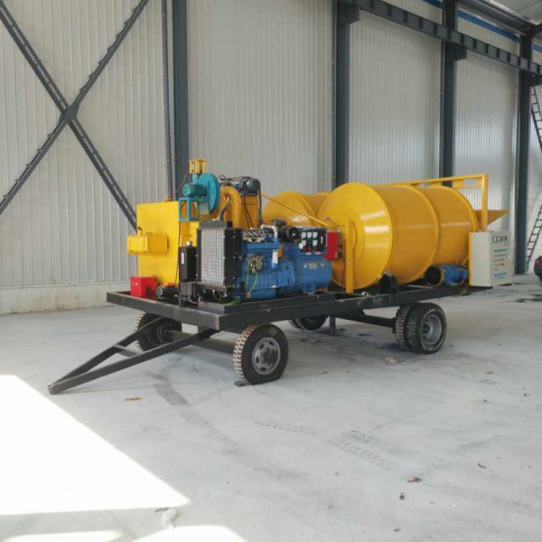 車(chē)載式瀝青拌合機(jī) 可加發(fā)電機(jī)組拌合